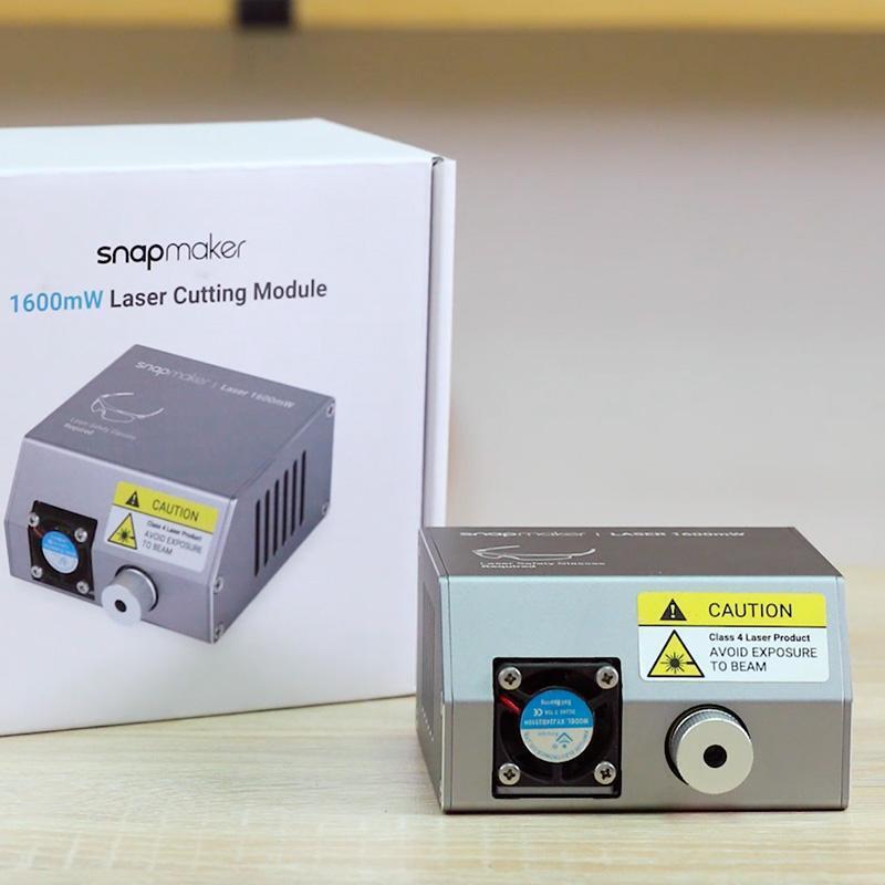 Laserová hlava Snapmaker 1600 mW pre rezanie na 3D tlačiareň Snapmaker Original