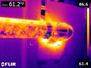 Termokamera FLIR E5xt (predvádzacia kamera)