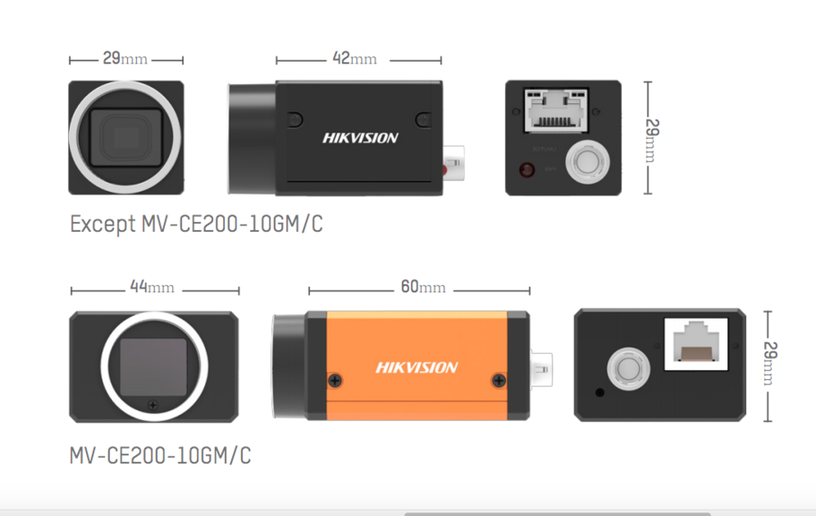 Kamera Hikvision GigE Area Scan MV-CE200-10GC