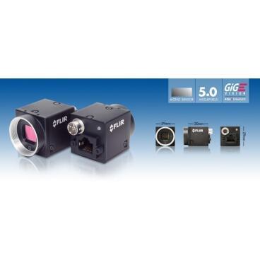 Priemyselná kamera Flir-PointGrey Blackfly 5,0 MP Color/Mono GigE PoE