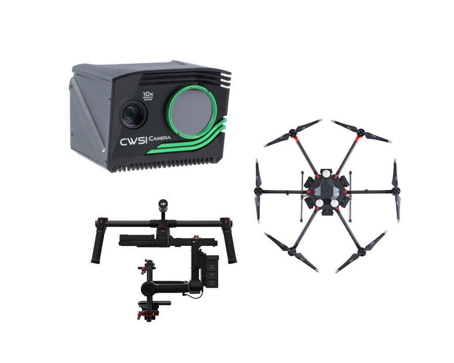 Zostava: Kamera Wiris Agro R & DJI M600 Pro & DJI RONIN-MX