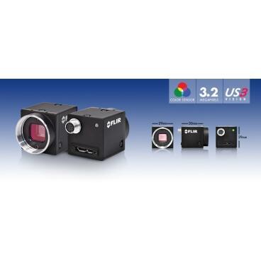 Priemyselná kamera Flir-PointGrey Flea3 3,2 MP farebná / čiernobiela USB3 Vision