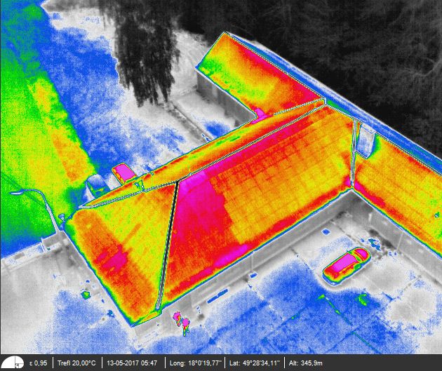 Úvod do leteckej termografie s použitím dronov