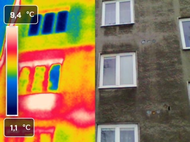 Vidí termokamera skrz zeď?