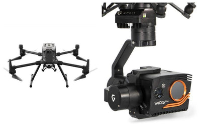 Zostava: Workswell WIRIS Pro &amp; DJI M300 &amp; Gremsy WP + gPort