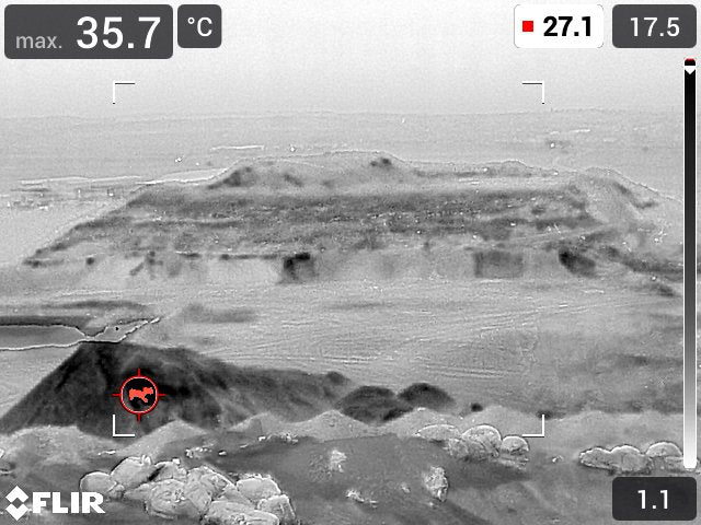 Termokamera FLIR A500f pro monitoring EFD