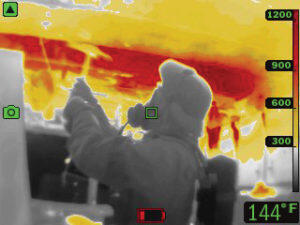 Termokamera FLIR K45 pre hasiče