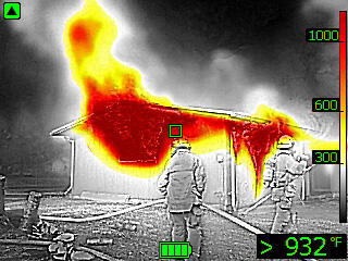 Půjčovna - termokamera FLIR K2 pro hasiče