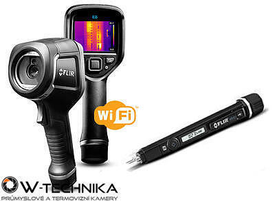 Termokamera FLIR E8xt na stavebnom mieste