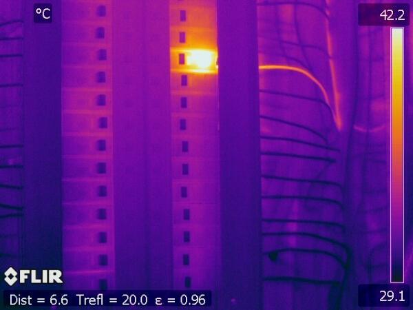 Termokamera FLIR T620bx pre stavebníctvo