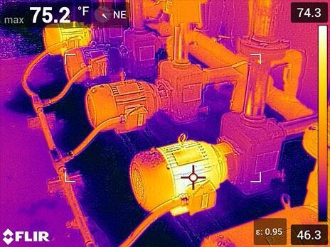 Termokamera FLIR T530 pro stavebnictví a průmysl