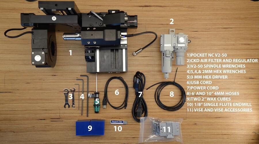 CNC frézka Pocket NC V2-50