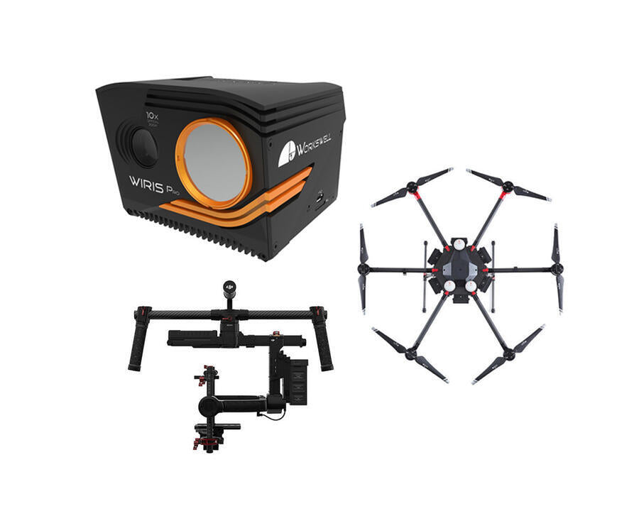 Sestava: Workswell WIRIS Pro & DJI M210 V2.0